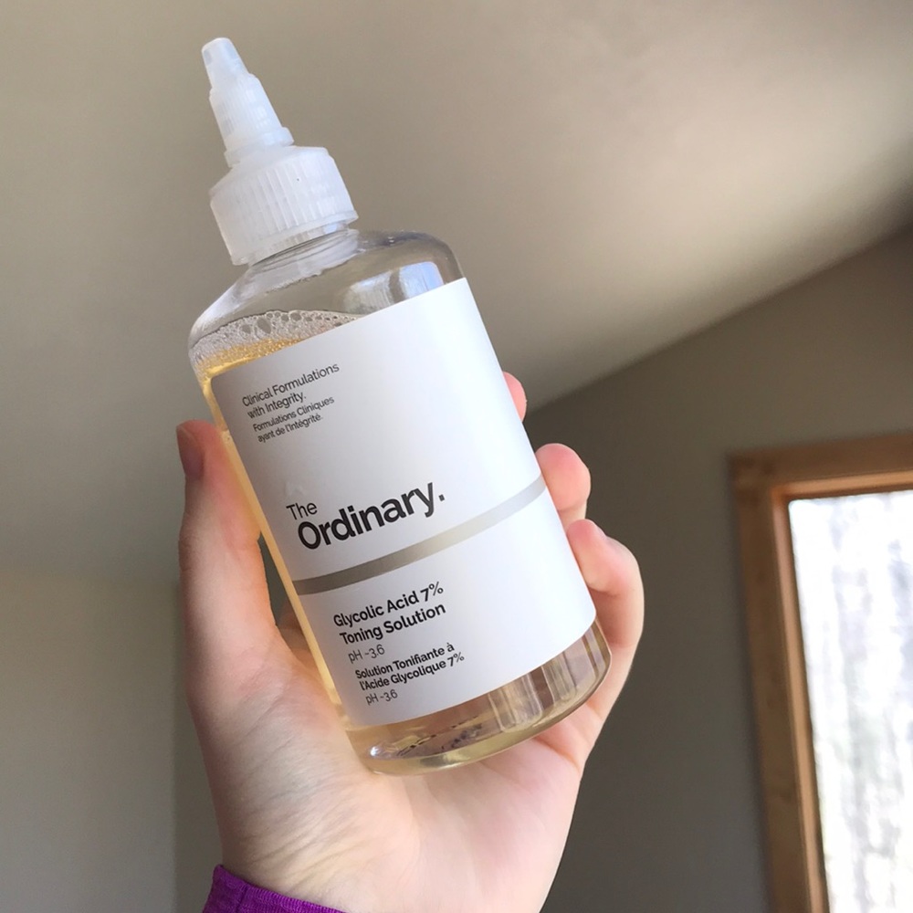 The Ordinary 🌼 Glycolic Avis 7% toning solution